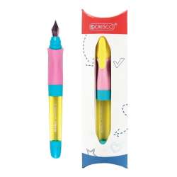 Pióro wieczne First Pen 3 do nauki pisania żółte - 1