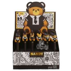 Długopis żelowy Bear 0,5mm nieb (36szt)