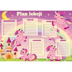 Plan lekcji A5 - Kucyk - 1