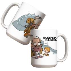 Kubek - Najlepsza babcia 440ml - 1