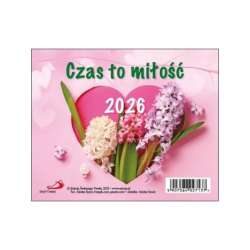 Kalendarz 2026 biurkowy Czas to miłość