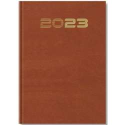 Terminarz 2023 B7 Standard brązowy