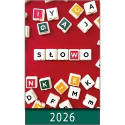 Kalendarz 2026 na biurko słowo