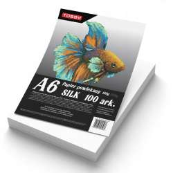 Papier kredowy powlekany A6 150 g/m silk 100 ark - 1
