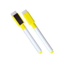 Marker suchościeralny z magnesem żółty - 1