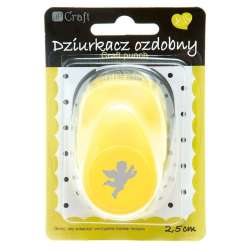 Dziurkacz ozdobny 2,5cm aniołek 2 MIX - 1