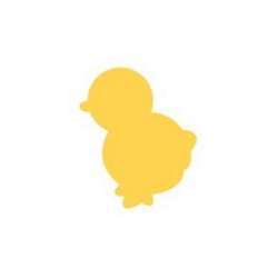 Dziurkacz ozdobny do papieru 2,5cm kurczak - 1