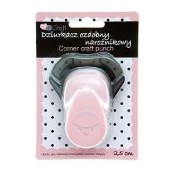 Dziurkacz ozdobny 25mm narożnikowy zaokrąglacz - 1 Dziurkacz ozdobny 25mm narożnikowy zaokrąglacz - 1