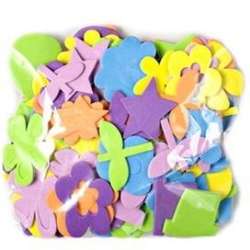 Naklejki z pianki stokrotki 120szt