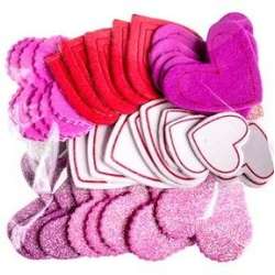 Naklejki z pianki z nadrukiem i brokatem 50szt