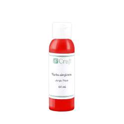 Farba akrylowa czerwona 60ml - 1