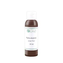 Farba akrylowa ciemnobrązowa 60ml - 1