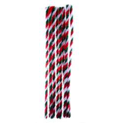 Druciki kreatywne 30cm trójkolorowe 25szt