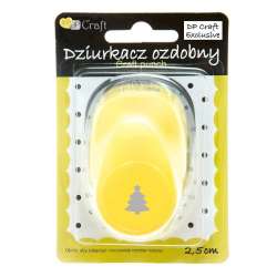 Dziurkacz ozdobny 2,5cm choinka 2 MIX - 1