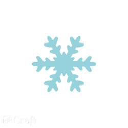 Dziurkacz ozdobny śnieżynka 7,6cm - 1