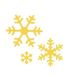 Dziurkacz ozdobny śnieżynki 7,5cm - 1