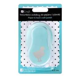 Dziurkacz ozdobny 3,8cm kurczak - 1