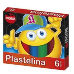 Plastelina 6 kolorów MONA (5907591300012) - 1