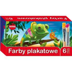 Farby plakatowe 6 kolorów 20ml MONA (5907591300081)