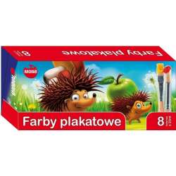 Farby plakatowe 8 kolorów 20ml MONA (5907591300098)