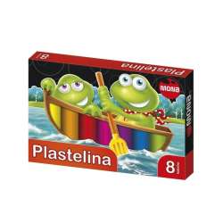 Plastelina 8 kolorów MONA (5907591300340)