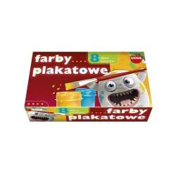 Farby plakatowe 8 kolorów 20ml eko MONA (MONA FE8) - 1