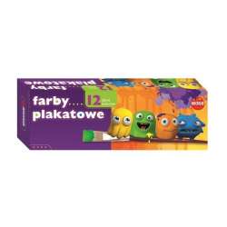 Farby plakatowe 12 kolorów 20ml eko MONA (5907591300470) - 1