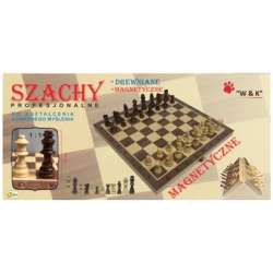 Szachy drewniane magnetyczne 29x29cm - 1
