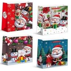Torebka upominkowa XL Boże Narodzenie MIX - 1