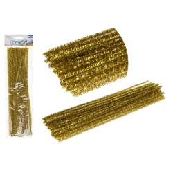 Druciki kreatywne metaliczny jasny