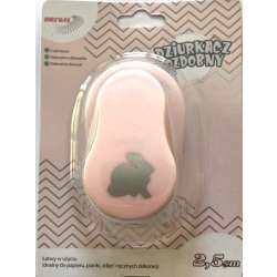 Dziurkacz ozdobny Królik 2.5cm - 1