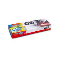 Farby plakatowe 12 kolorów 20ml Colorino Kids Star Wars (89489PTR) - 1