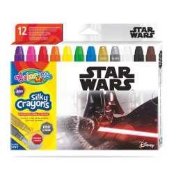 Kredki 12 kolorów świecowe żelowe wykręcane w sztyfcie Star Wars Colorino Kids 89557 (89557PTR) - 1