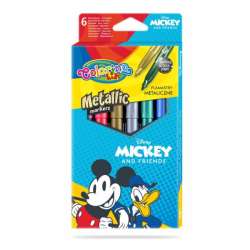 Flamastry 6 kolorów metaliczne Colorino Kids Mickey (89960PTR) - 1