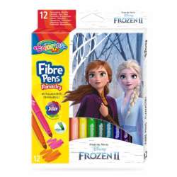 Flamastry 12 kolorów Frozen. Kraina Lodu 91093 Colorino Kids (91093PTR) - 1