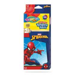Farby tempera 12 kolorów w tubach 12 ml Spiderman Colorino Kids 91840 (91840PTR) - 1