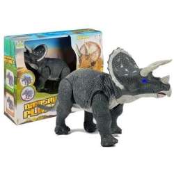 Triceratops na baterie szary