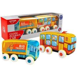 PROMO Duży miękki autobus z napędem Lean Toys (5907625583190)