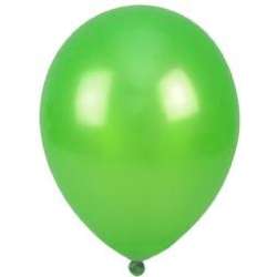 Balony metalizowane ciemnozielone 25cm 100szt - 1