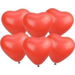 Balony serca czerwone 28cm 100szt - 1
