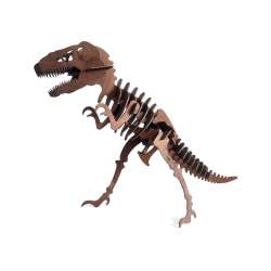 Puzzle drewniane 3D Szkielet t-rexa