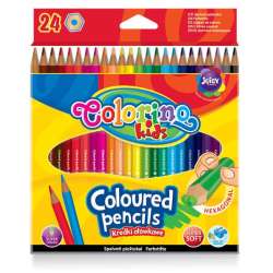 Kredki ołówkowe heksagonalne 24 kol. Colorino Kids (14700PTR/1) - 1