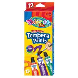 Farby tempera w tubach 12ml 12 kolorów 68420 Colorino Kids (68420PTR) - 1