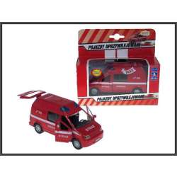 Auto Van Straż pożarna z dźwiękiam 14cm pudełko (HKG078) - 1