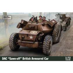 Model plastikowy DAC Sawn off British Armoured Car 1/72 (GXP-909914)