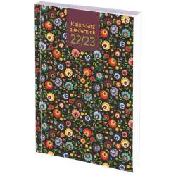 Kalendarz akademicki 2022/23 A5 tyg. PCV Flowers