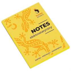 Notes elektrostatyczny żółty 7x9,8cm 100 karteczek - 1