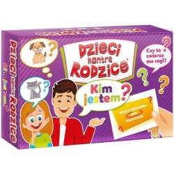 Dzieci kontra Rodzice. Kim Jestem? gra rodzinna KANGUR (5907758708620) - 1