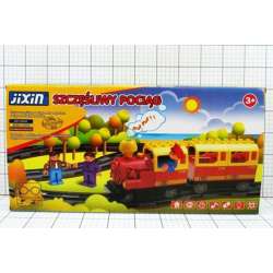 JIXIN Klocki maxi 'Szczęśliwy pociąg' 36el. (G030848) - 7