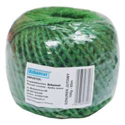 Sznurek jutowy zielony 90g 100m - 1
